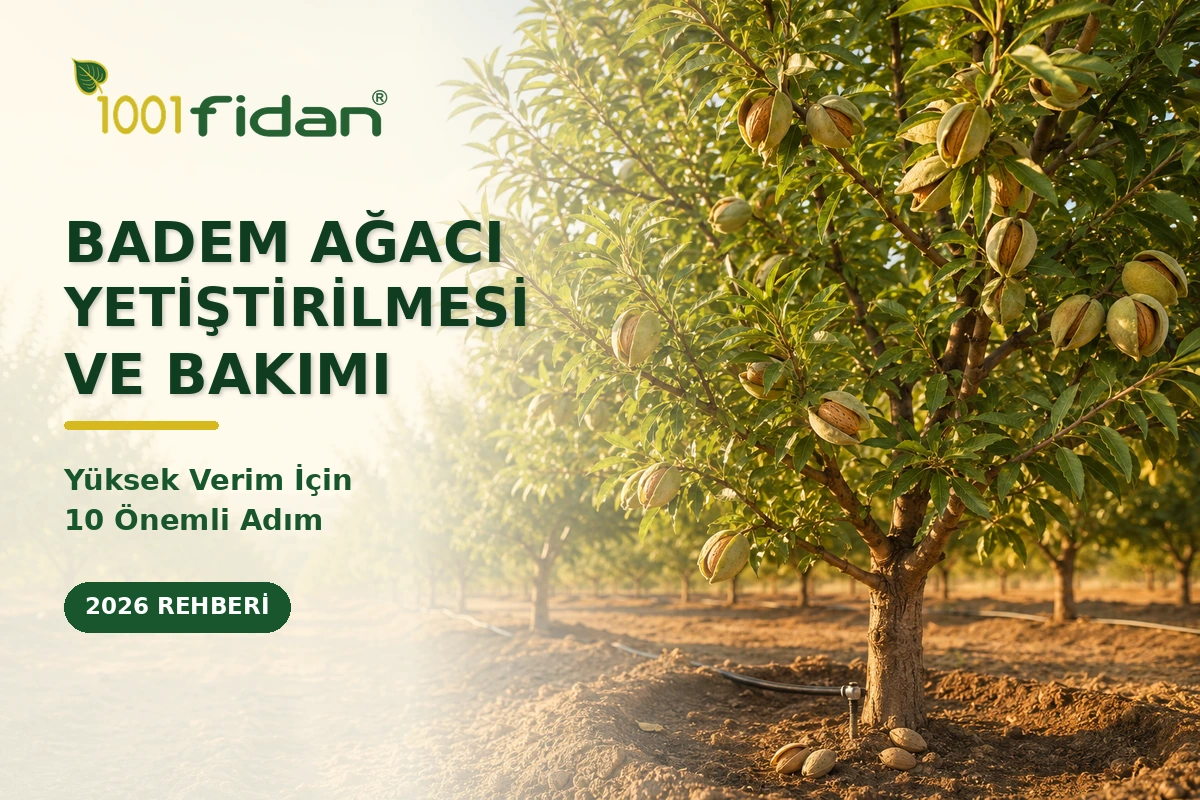 Badem ağacı yetiştirilmesi ve bakımı 2026 rehberi