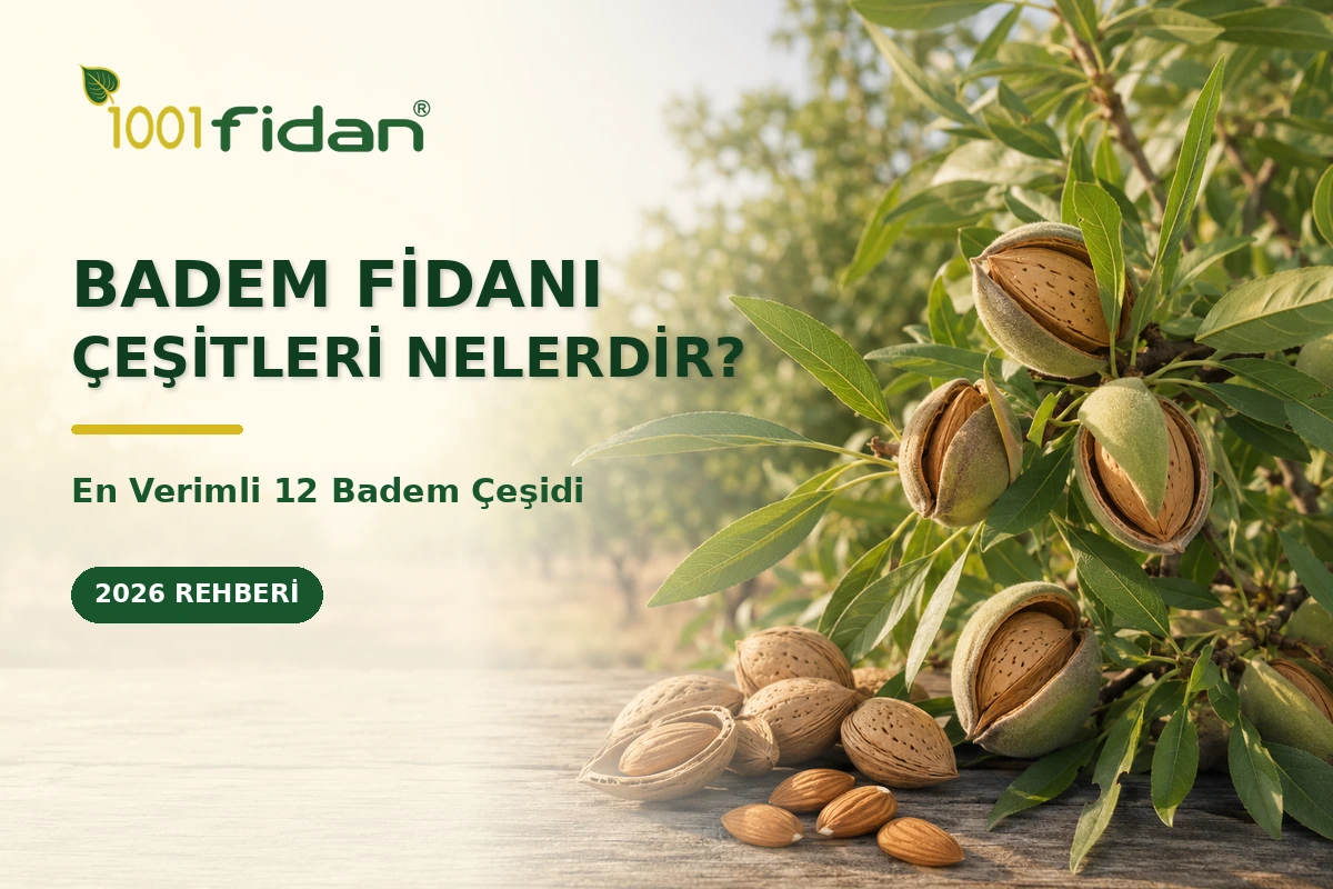 Badem fidanı çeşitleri ve en verimli 12 badem çeşidi