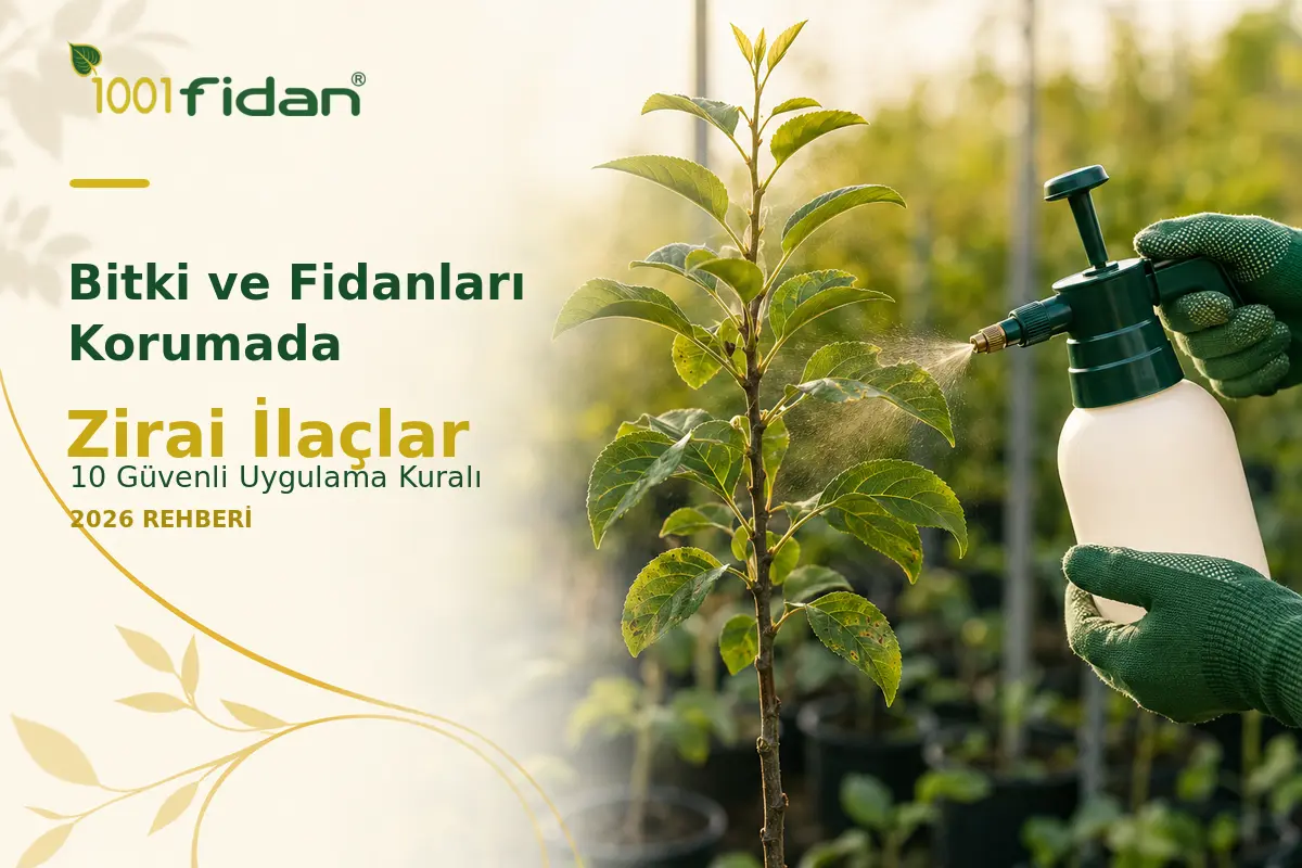 Bitki ve fidanları korumada zirai ilaçlar için 10 güvenli uygulama kuralı