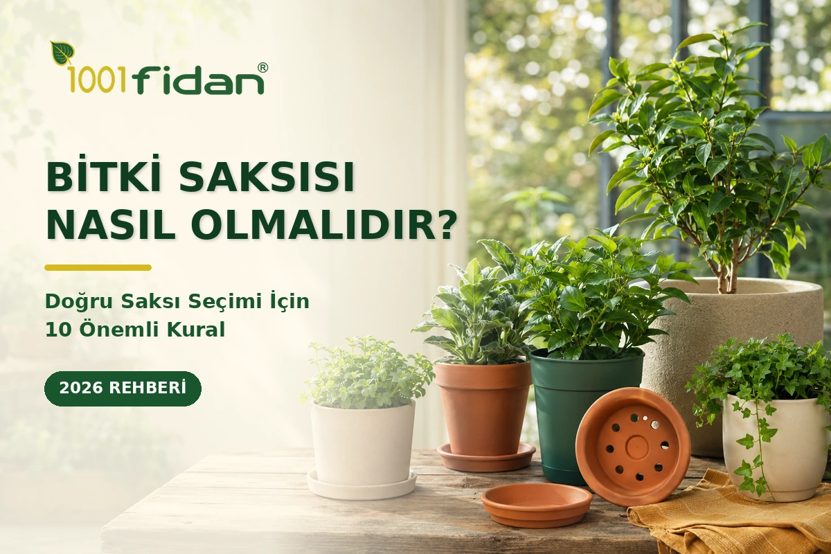 Bitki saksısı nasıl olmalıdır doğru saksı seçimi