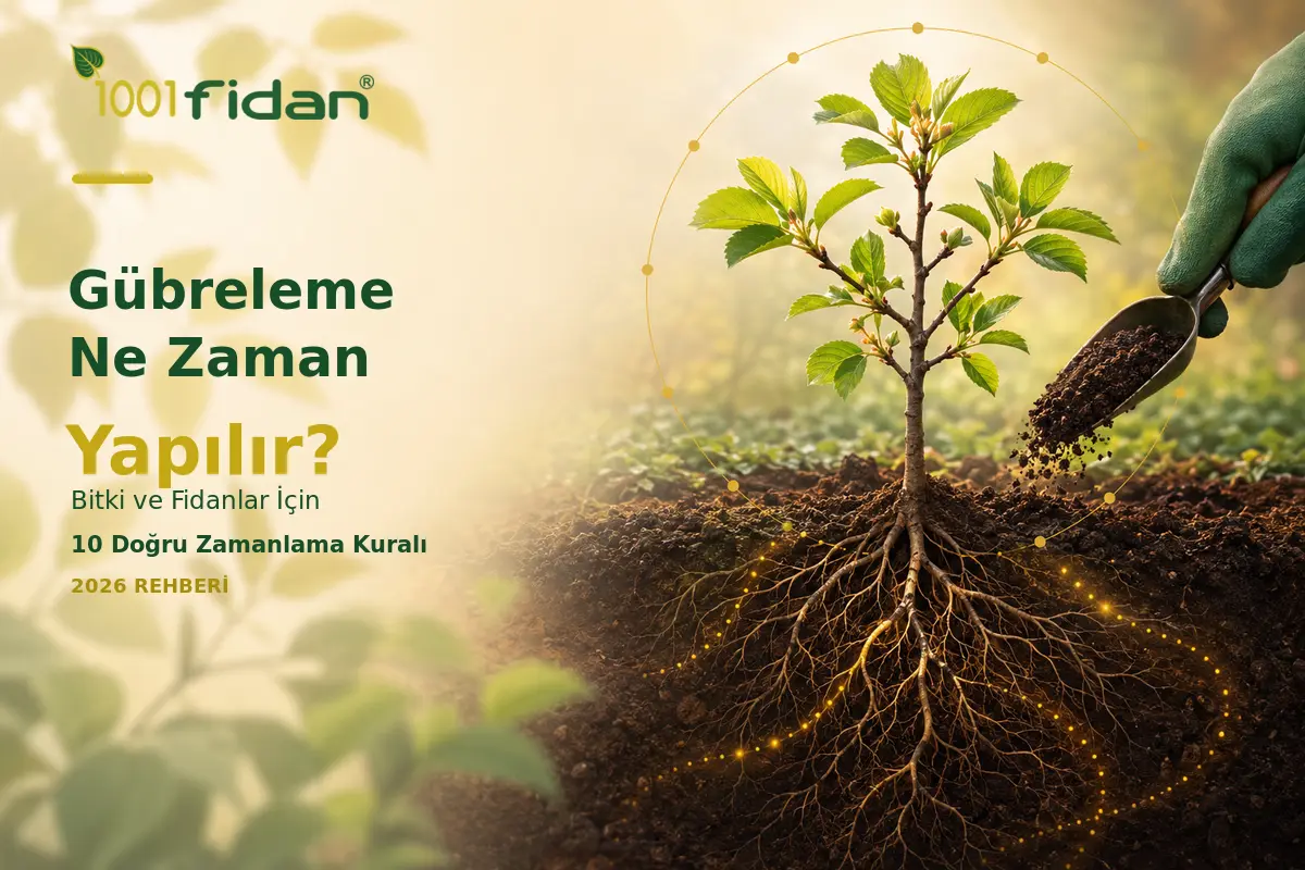 Gübreleme ne zaman yapılır? Bitki ve fidanlarda doğru gübreleme zamanı