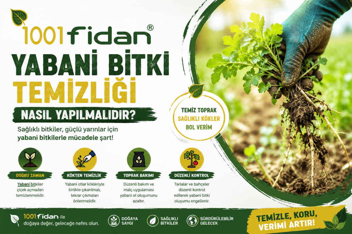 yabani bitki temizliği